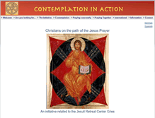 Tablet Screenshot of contemplation-in-action.org